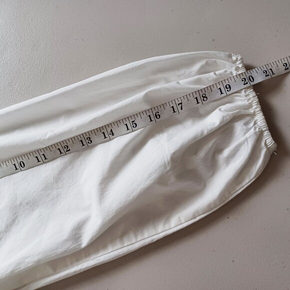 The Drop Marisol On/Off-Shoulder Cotton Smock Blouse - Picture 14 of 16